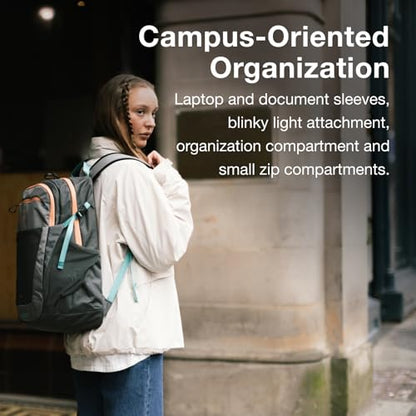 Osprey Flare Commuter Laptop Backpack - color: Kazuma Print Toffee Orange