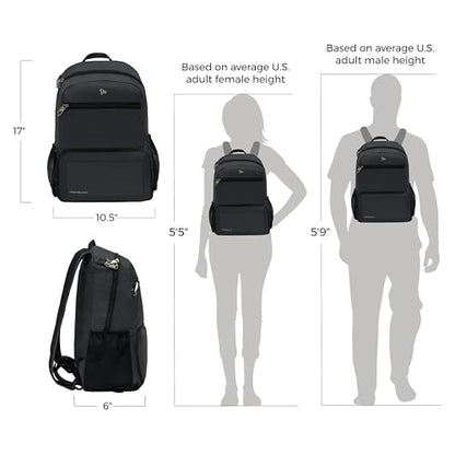 Travelon Anti-Theft Active Packable Backpack - color: Black
