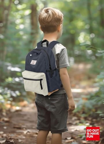 Toddler Backpack for Boys 2-5: Preschool Kindergarten 13" Daycare Backpacks Fit A4 Folder - color: Eggplant White, style: Ages 2-5 (13" H Fit A4 Folder)