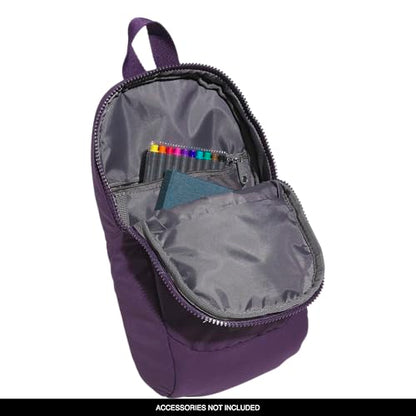 adidas Essentials 3 Crossbody – Sling Bag with Phone Pocket - color: Aurora Plum Purple/Aurora Black