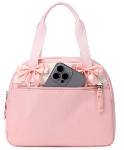 MOONBABY Girls Backpack Set with Lunch Bag & Pencil Case for School, Cute Kawaii Ita Heart Window Bookbag, Large Kids Backpack for Girls Age 6-12, Elementary & Middle Schoolbag - color: Pink-white-set