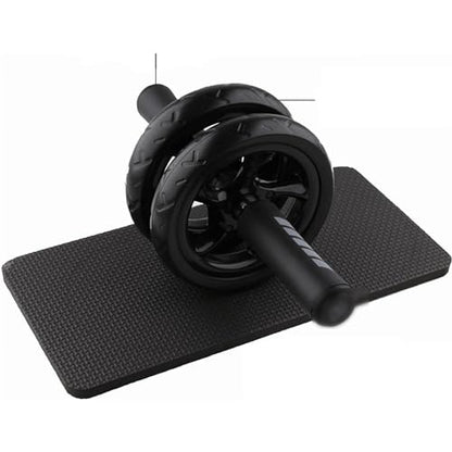 Exercise Wheels Stable Exercise Roller Abdominal Wheel Roller Non-Slip Tire Pattern Fitness Gym Exercise Dual Ab Roller Wheel New