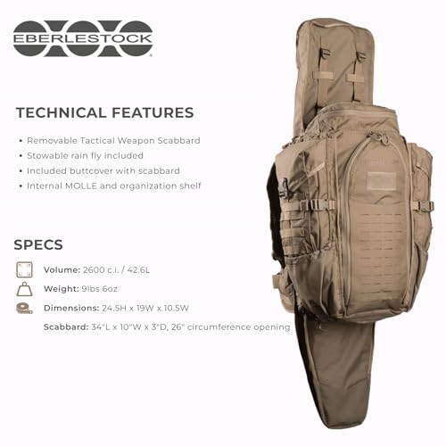 Eberlestock Phantom Pack - color: Military Green, size: Standard