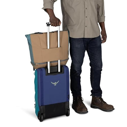 Osprey Daylite Large Tote Pack, Cascade Blue/Latte Brown - color: Cascade Blue/Latte Brown