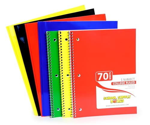 School Supply Boxes | 17" (Black or Clear) Backpack Bundle for (Elementary, Intermediate, or High School) (Intermediate Case (6 Pack), Clear) - color: Clear, style: Intermediate Case (6 Pack)