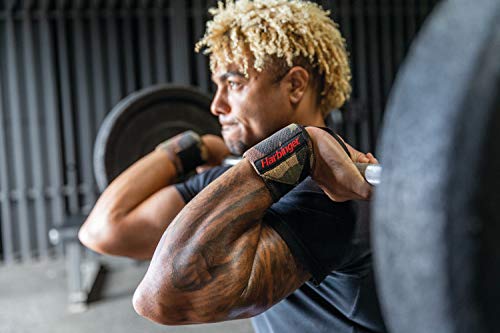 Harbinger Red Line 18-Inch Weightlifting Wrist Wraps for Men and Women (Pair) - color: Camo