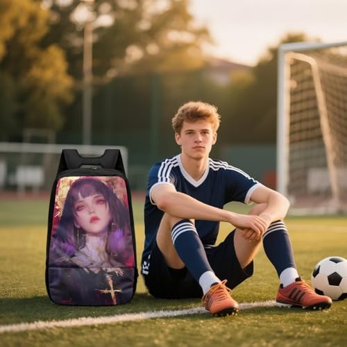 Basketball Backpack With Separate Ball Compartment And Shoes Fit Basketball Volleyball Football - color: Nun