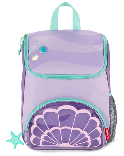 Skip Hop Big Kid's Backpack, 14 inches, 3 years+, Sparks Seashell - color: Seashell, style: Big Kid Backpack