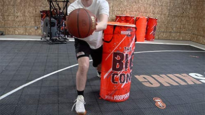 HoopsKing Basketball Footwork Mat Training Steps, Improve Basketball Skills, Learn to Dance with Bonus DVD