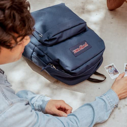 JanSport SuperBreak One Backpacks - Durable, Lightweight Bag with 1 Main Compartment, Front Utility Pocket with Built-in Organizer - Premium Backpack - Blue Dusk - color: Blue Dusk
