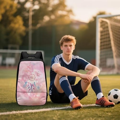 Basketball Backpack With Separate Ball Compartment And Shoes Fit Basketball Volleyball Football - color: Dreamcatcher