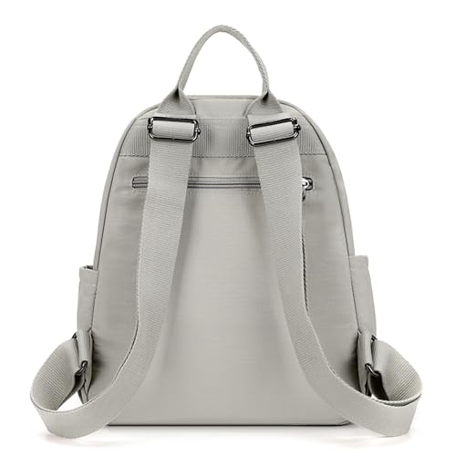 Backpack for Women Small, Mini Nylon Travel Backpack Purse, Shoulder Bag Cute Lightweight Daypack for Ladies (Lavender) - color: Lavender