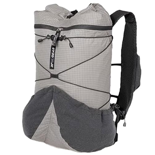 3F UL GEAR Koala Backpack 20L - Ultra-Lightweight UHMWPE Waterproof Daypack for Men & Women | Hiking & Outdoor Travel - color: Galaxy Grey