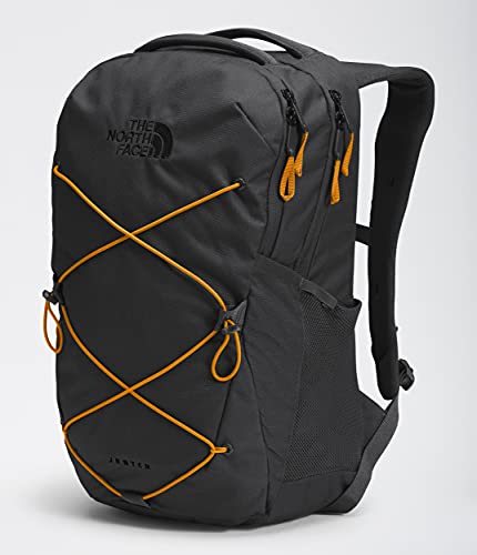 The North Face Jester Everyday Laptop Backpack - PFAS Free - color: Asphalt Grey/Knockout Orange