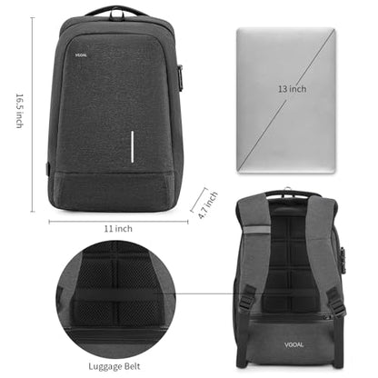 VGOAL Travel Laptop Backpack, Laptop Bookbag College Backpack Durable Water Proof with USB Charging Port for Men Women (FG6303-13) - color: Fg6303-13