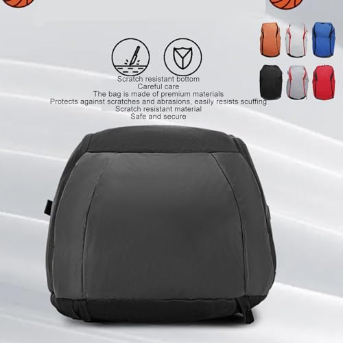 Basketball Backpack with Laptop Compartment, Large Capacity, Wet and Dry Segregation, Water, Lightweight Sports Backpack for Exercise Supplies and Daily Commute - color: Blue