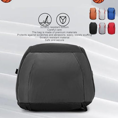 Basketball Backpack with Laptop Compartment, Large Capacity, Wet and Dry Segregation, Water, Lightweight Sports Backpack for Exercise Supplies and Daily Commute - color: Blue