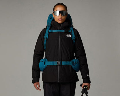 The North Face Women's Terra 55 Backpack - Hiking Pack, Women-Specific Fit, Cinch-Top Opening, Pole & Ice Axe Attachments, Blue Moss/Sapphire Slate-NPF, Medium/Long - color: Blue Moss/Sapphire Slate-npf, size: Medium/Long