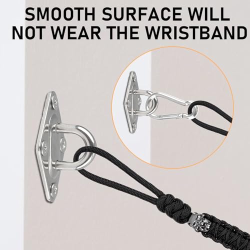 Wall Mount for Resistance Bands, Workout Anchors Wall Resistance with Hook for Fitness Bands, Space Saving Workout Equipment for Home Gym Weight Straps Suspension Training Exercise - style: 12 Pack