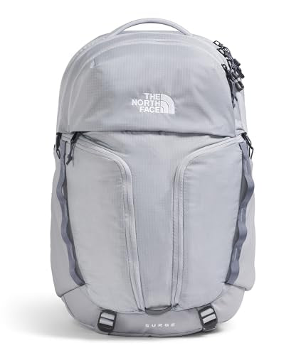 The North Face Women's Surge Commuter Laptop Backpack - Everyday Travel Bag, Laptop Sleeve, Water-Repellent, Blue Flax/Twilight Galaxy, One Size - color: Blue Flax/Twilight Galaxy