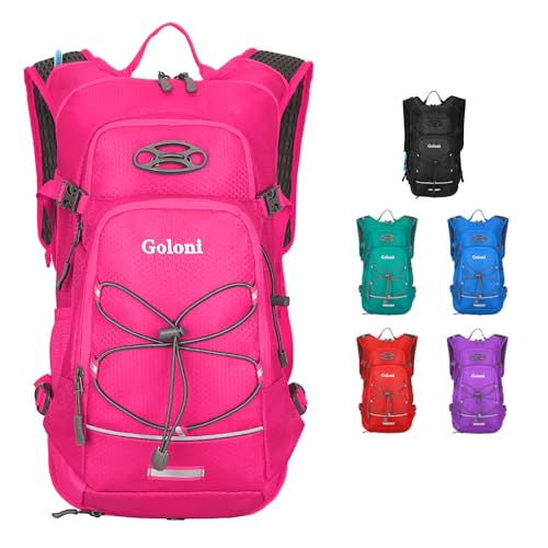 Hydration Backpack,Lightweight Hiking Backpack with 2L Water Bladder,Water Backpack for Biking, Running, Festival