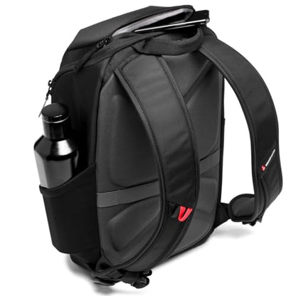 Manfrotto Advanced Compact III Camera Backpack for Camera and Laptop, Camera Backpack for Mirrorless with Lenses, with Interchangeable Padded Dividers and Tripod Attachment - style: Backpack,travel