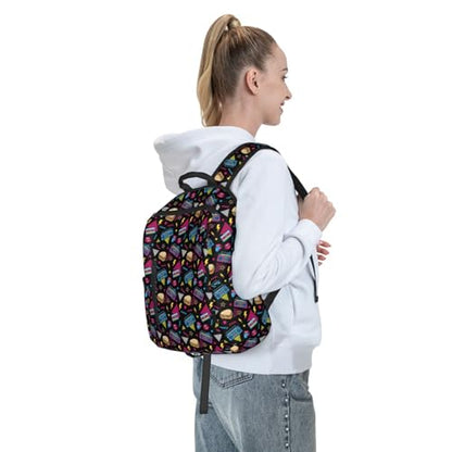 Expandable Outdoor Daypack 90S Style, Flexible Capacity Hiking Rucksack for Wilderness Travel Field Activities Men Women - color: Picture (225)