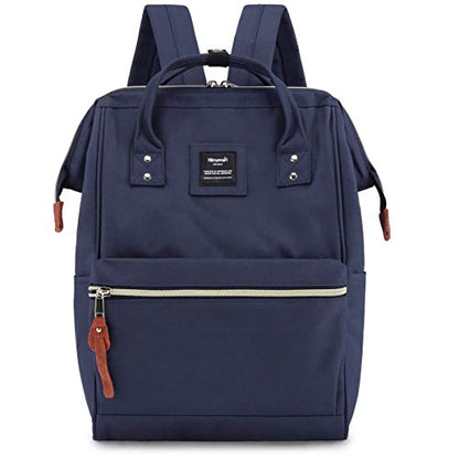 Himawari Laptop Backpack Travel Backpack With USB Charging Port Large Diaper Bag Doctor Bag School Backpack for Women&Men(9001-Navy Blue) - color: 9001-navy Blue