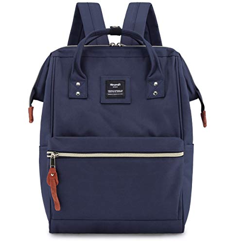 Himawari Laptop Backpack Travel Backpack With USB Charging Port Large Diaper Bag Doctor Bag School Backpack for Women&Men(9001-Navy Blue) - color: 9001-navy Blue