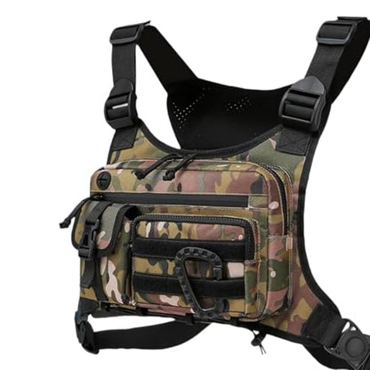 Menolana Chest Rig Bag Practical Running Chest Pack for Camping Sports Cycling Climbing