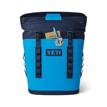 YETI Hopper M Series Backpack Soft Sided Coolers with MagShield Access - color: Big Wave Blue, size: M12