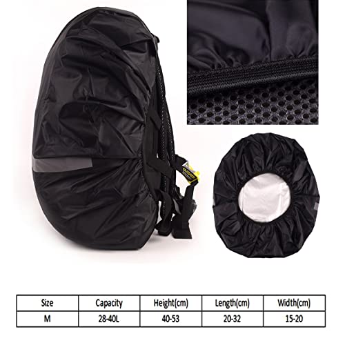 Backpack Rain Cover, Outdoor Backpack Covers, Waterproof Backpack Snow Cover for Travel, Climbing, Hiking and Outdoor Activites - color: Green