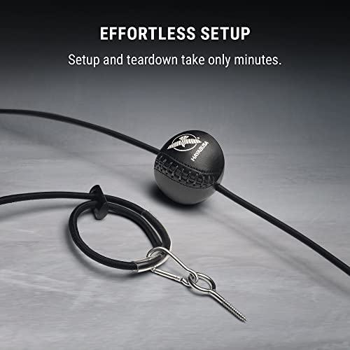 Hayabusa Double End Reflex Bag Ball - Black