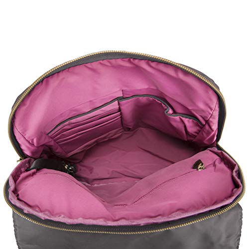 Travelon Anti-Theft Signature Slim Backpack - color: Smoke