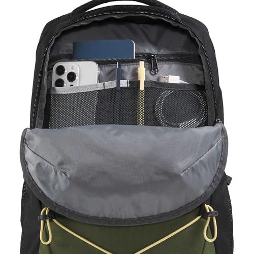The North Face Jester Everyday Laptop Backpack - Commuter Daypack, Water Repellent, Laptop Sleeve - color: Woodland Green/Tnf Black/Honeyed Sand, size: One Size