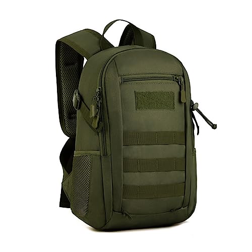 HUNTVP 10L/20L/30L Tactical Backpack Military MOLLE Backpack Rucksack Gear Tactical Assault Pack for Hunting Camping Trekking (20L-Army Green) - color: Army Green, size: 20L