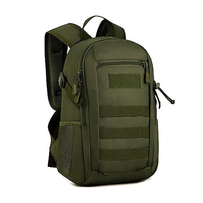 HUNTVP 10L/20L/30L Tactical Backpack Military MOLLE Backpack Rucksack Gear Tactical Assault Pack for Hunting Camping Trekking (20L-Army Green) - color: Army Green, size: 20L