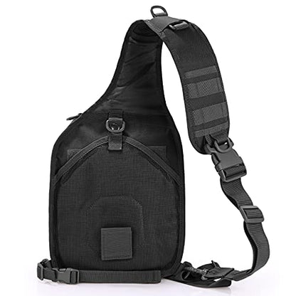 3 Pack Molle Pouch Combo Water Bottle Pouch Holder Tactical Molle Pouches Compact Utility Waist Bag Pack - color: Combo C:Black