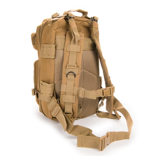 Medium Backpack with Pistol Retention System, Tan - color: Tan