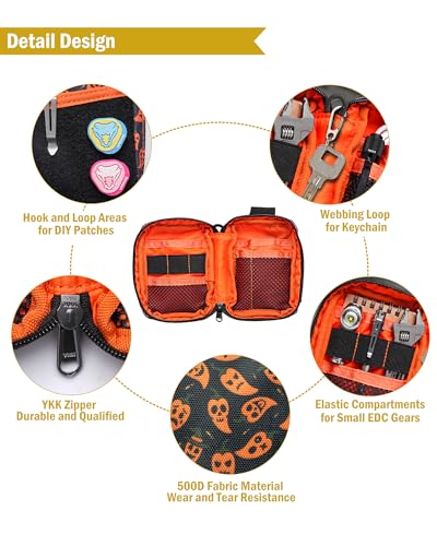 VIPERADE VE26 EDC Pouch - Small EDC Organizer for Multitools - color: Spicy Pattern