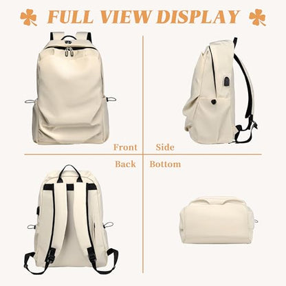 FSD. WG Casual Bag for Men Fashionable Outdoor Bag Popular Travel Bag Casual Large Capacity - color: 10045milk White