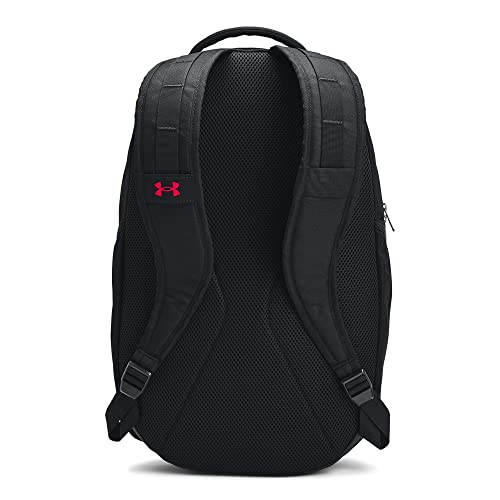 Under Armour Unisex Hustle 5.0 Backpack - color: (017) Black / Black / Red