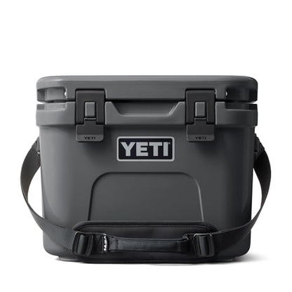YETI Roadie 15 Hard Cooler with DoubleDuty Shoulder Strap - color: Charcoal