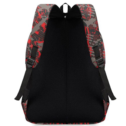 rickyh style Stylish Backpack: Multi-functional and Lightweight Bag for Travel, School, and Outdoor Activities - color: 007tuhong