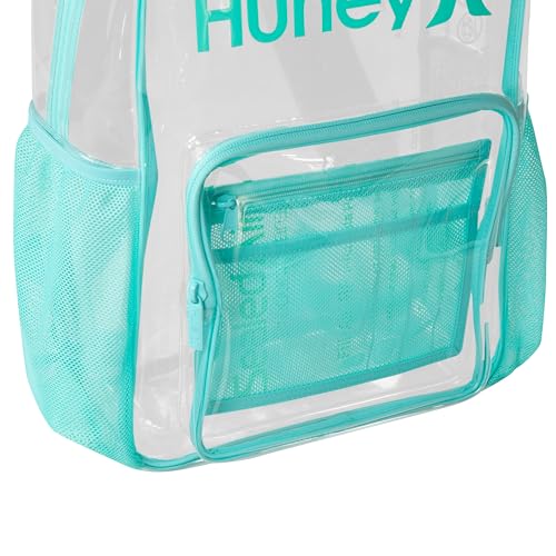 One and Only Clear Backpack - color: Aurora Green