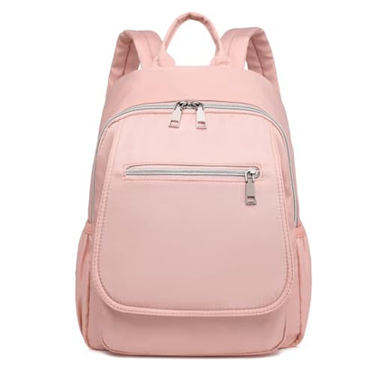 Small Diaper Bag Backpack, Mini Diaper Bag Purse with 10 Pockets, Travel Baby Bag for Baby Girls, Insulated Pockets, Stroller Straps,pInk - color: Pink