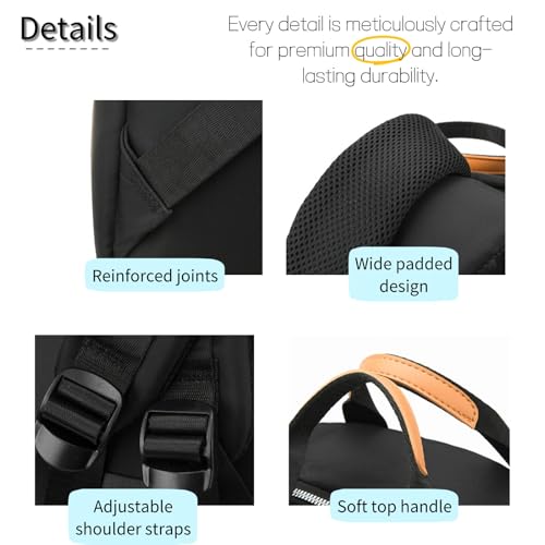 Minimalist Laptop Backpack with Luggage Strap, Stylish Daypack with Anti-Theft Pocket, Durable Casual Carry (GREEN) - color: Green