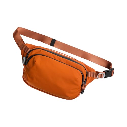 orbitkey Urban Sling Plus – Compact Crossbody Bag with Adjustable Strap & Quick Access Pockets – Lightweight Everyday Carry Sling for Travel, Work, Gym & Outdoor Adventures (Terracotta) - color: Terracotta, size: Urban Sling Plus