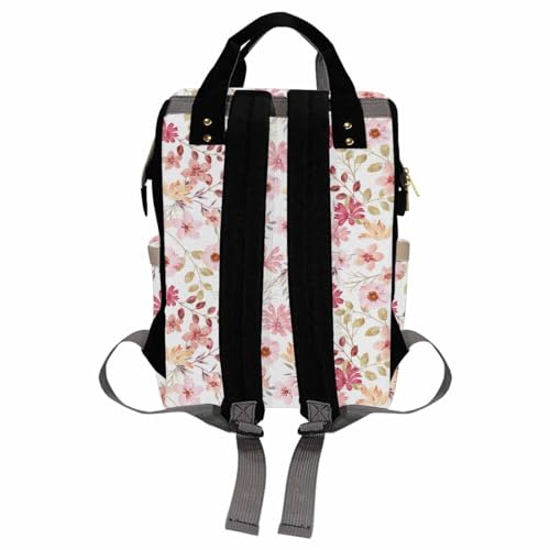 Personalized Customized Monogram Nappy Backpack with Thermal Pockets for Adults Kids, Large Capacity Waterproof Diaper Bag, Travel Gifts - color: Design-09