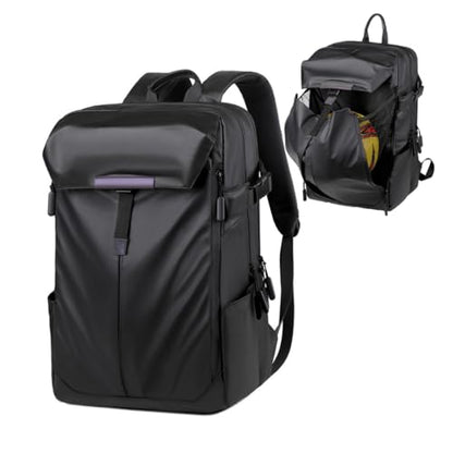 Basketball Backpack Large Sports Bag with Laptop Compartment for Helmet Soccer Volleyball Football Travel Waterproof - color: A